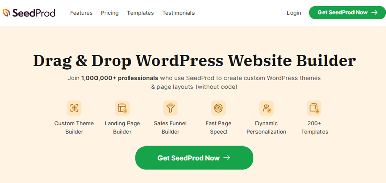 SeedProd のベスト WordPress プラグイン