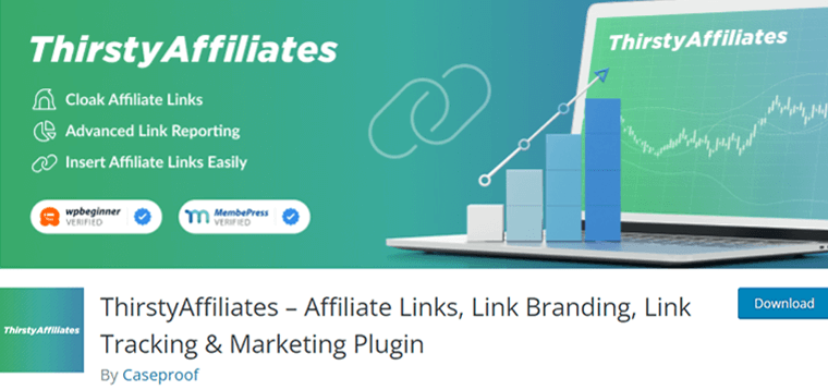 ThirstyAffiliates WordPress プラグイン