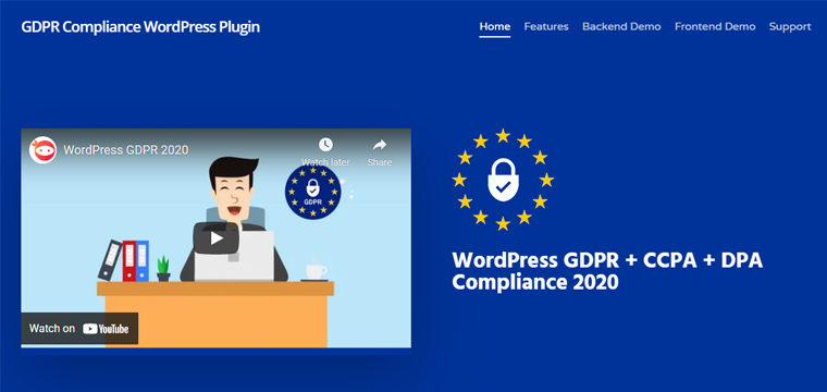 Ninja GDPR Complianz 最佳 WordPress Cookie 同意插件