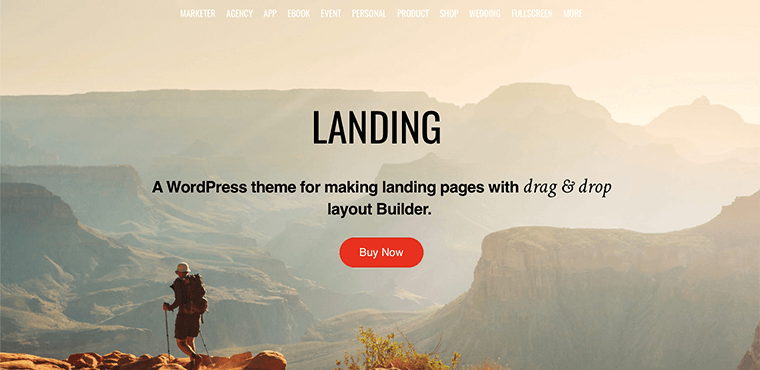 Tema Landing Themify