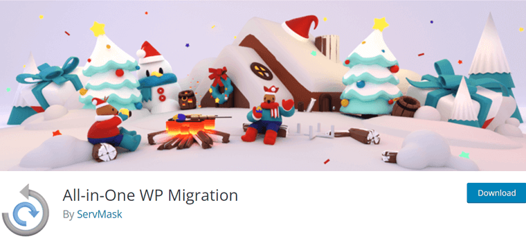 Plugin de migrare WordPress all-in-One WP Migration