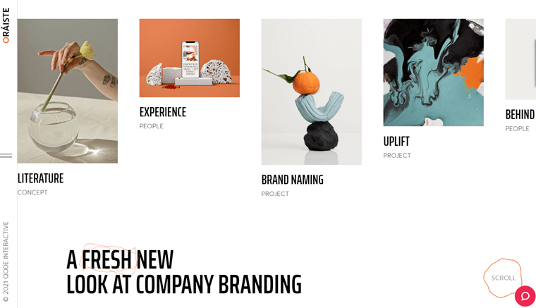Oraiste Portfolio WordPress Theme