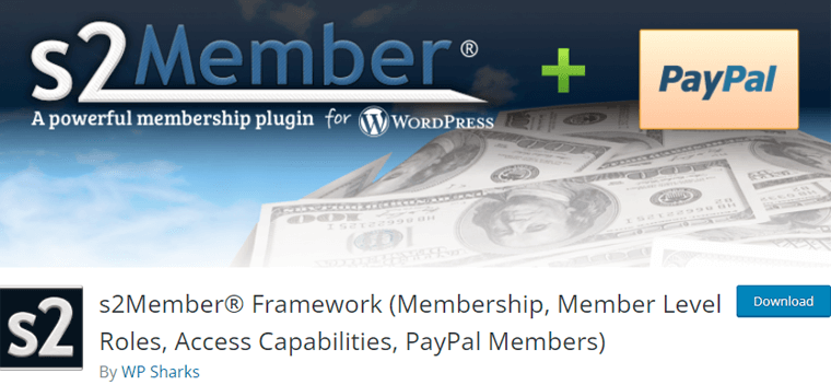 s2Member-WordPress 会员网站插件