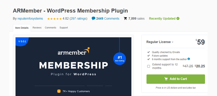 ARMember WordPress 会员插件