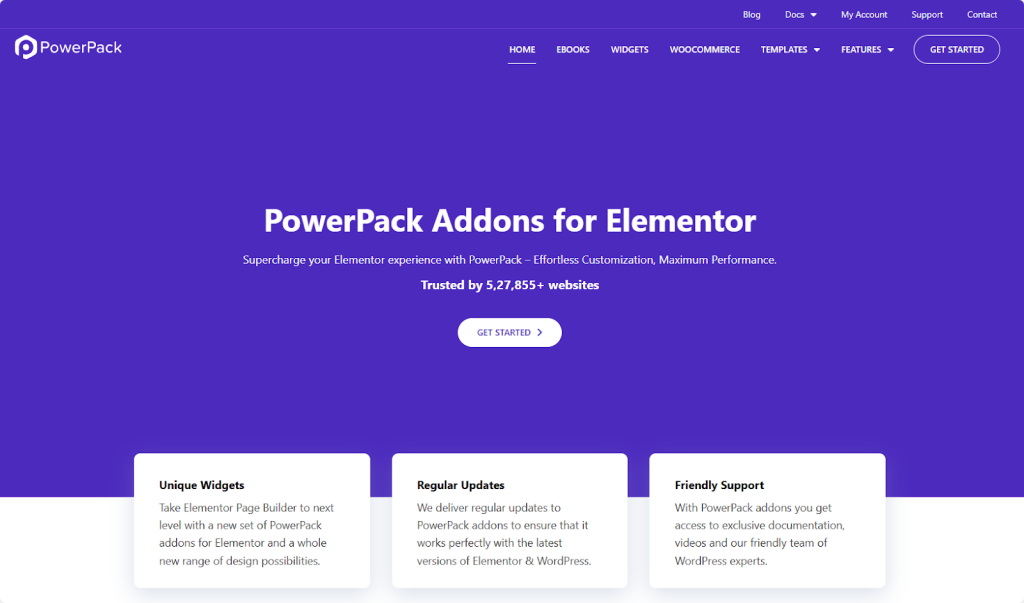 إضافات PowerPack لـ Elementor