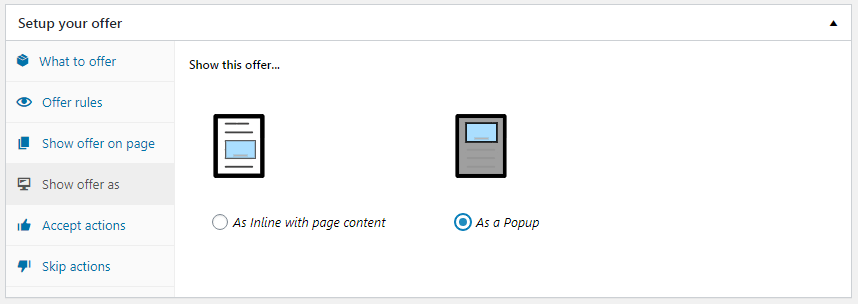 Woocommerce Bogo는 팝업을 제공합니다