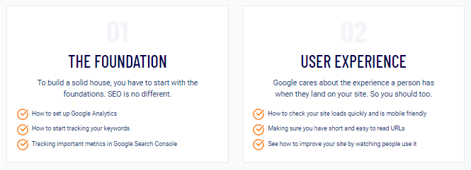 Modulele de fundație a listei de verificare SEO și experiența utilizatorului