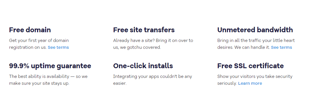 Recursos de hostgator