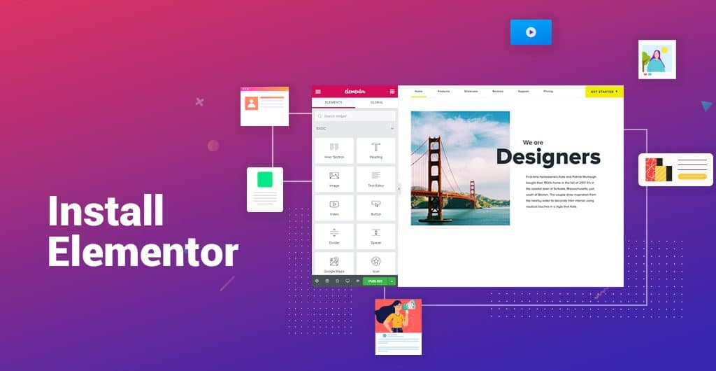 วิธีแปลง PSD เป็น WordPress โดยใช้ Elementor & WidgetKit 3