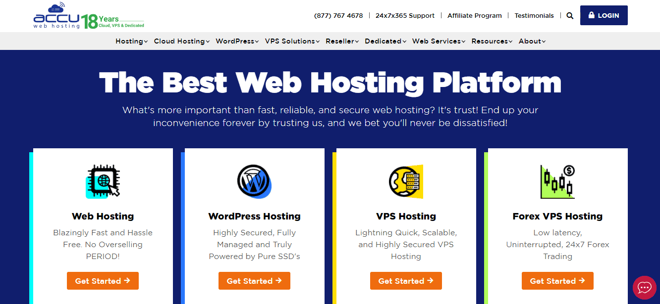 Hosting AccuWeb