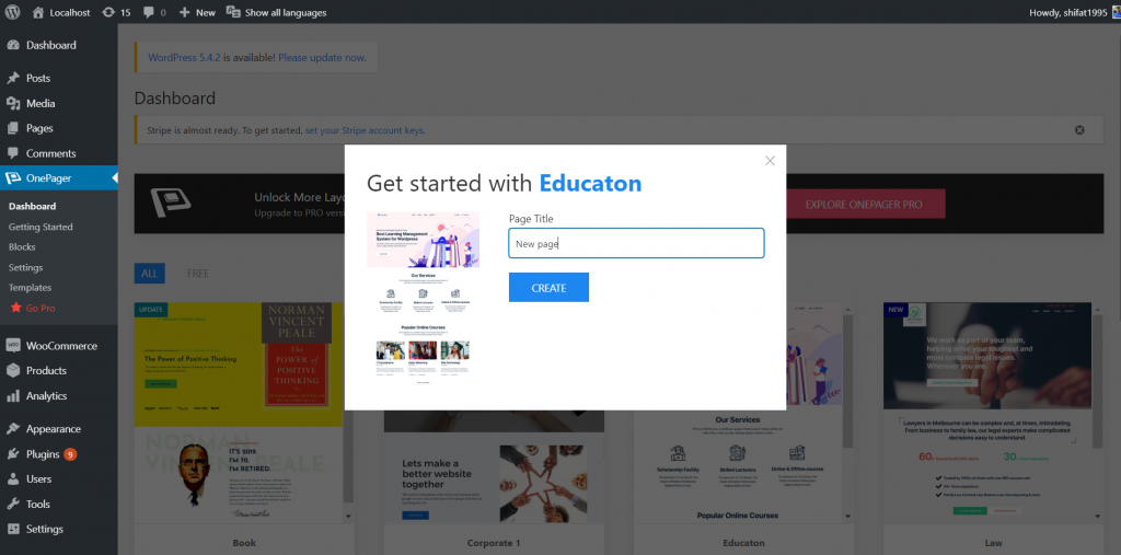 WPOnepager 4로 다국어 WordPress 웹 사이트를 만드는 방법