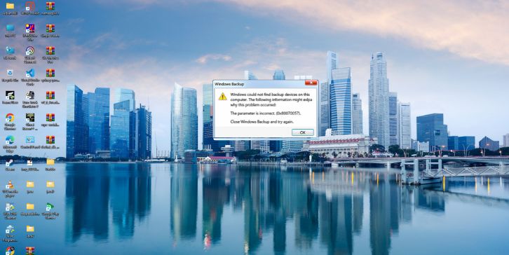 QuickBooks エラー 80070057 とは何ですか