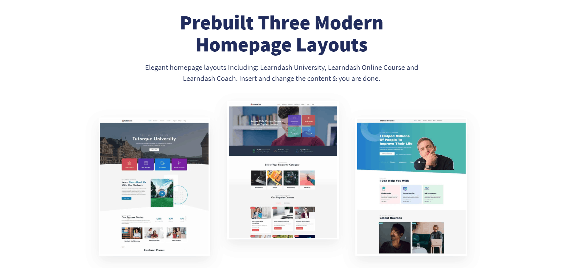 تقديم برنامج Tutorque موضوع All-In-One LMS WordPress للمبدعين 10
