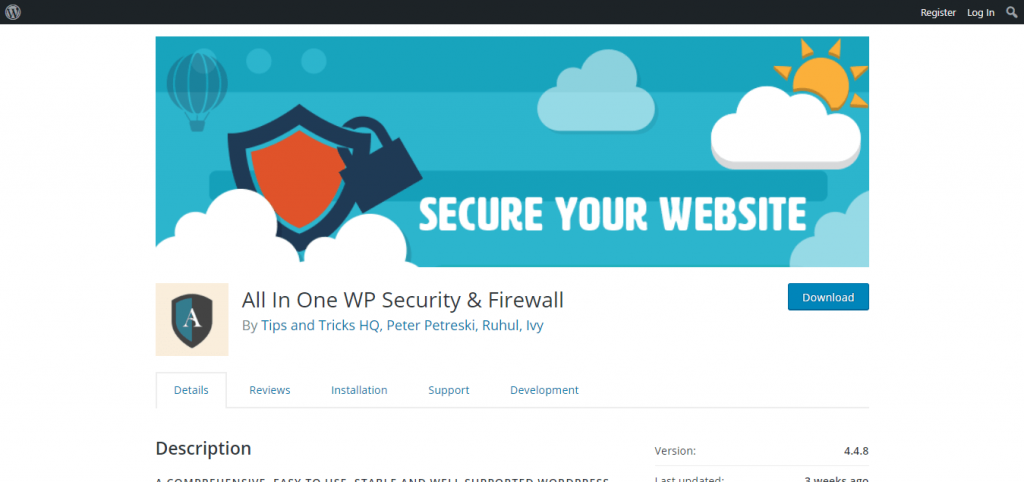 7 Plugin Keamanan WordPress Terbaik tahun 2021 4