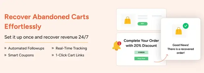 WooCommerce カート放棄の回復