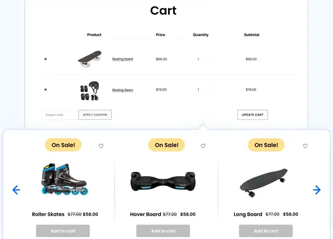 WooCommerce 製品の推奨事項