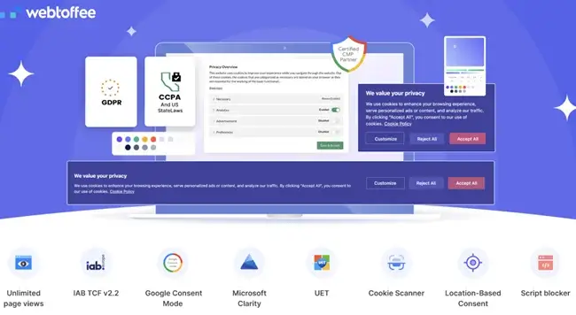 GDPR クッキーの同意