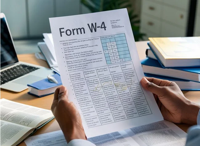 налоговая форма работника