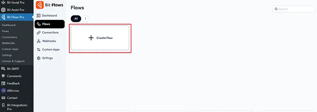 einen Fluss erzeugen