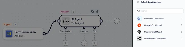 Chat-Modell auswählen