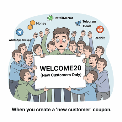 クーポンの悪用