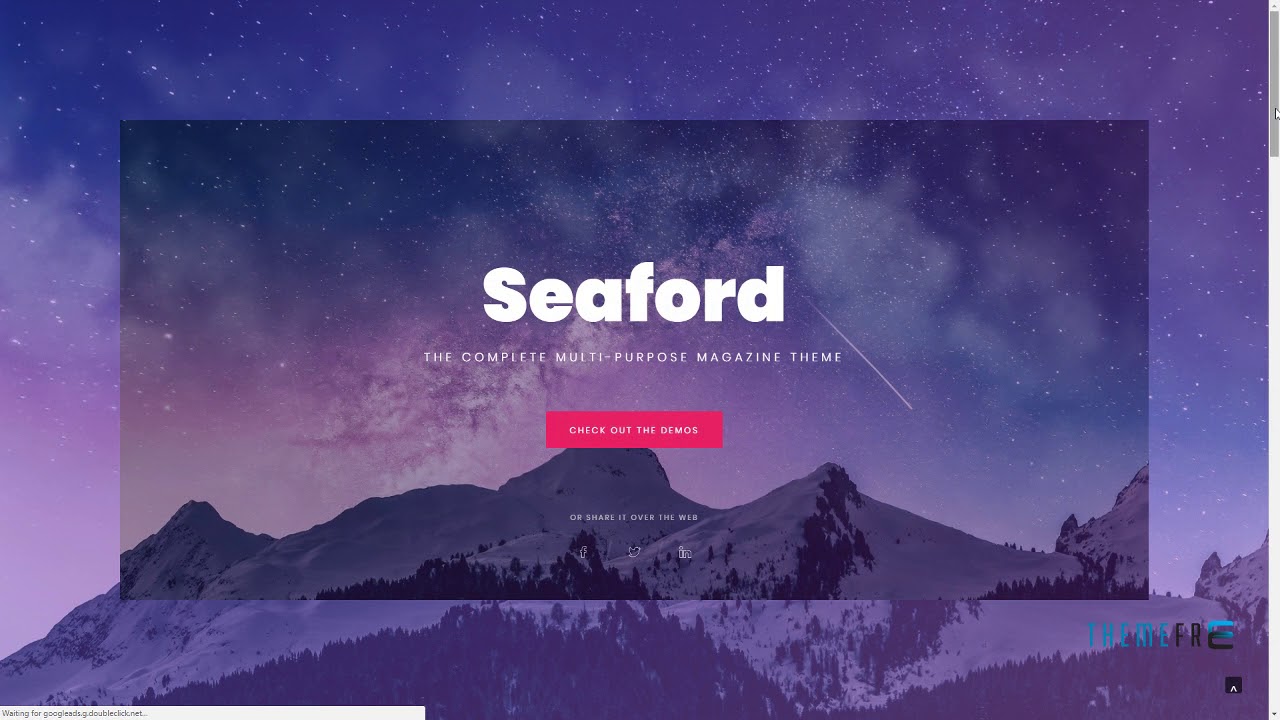 Seaford - Tema WordPress de revista multifuncional
