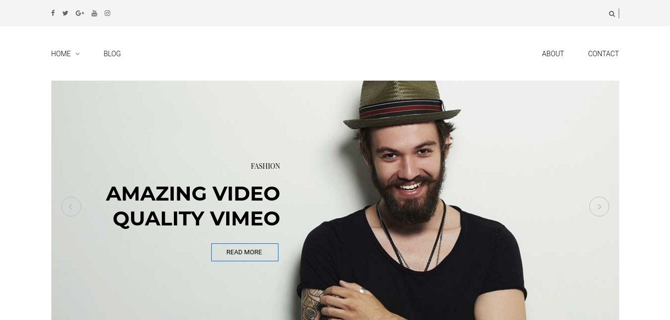 Younger Blogger – Apenas mais um site ThemeTon Sites
