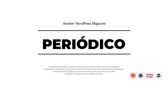 Periodico - Um tema de blog WordPress responsivo