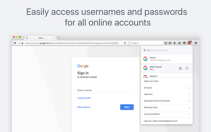 Менеджер паролей LastPass