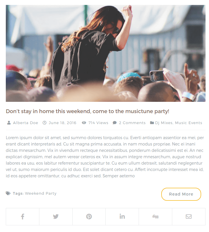 Blogs de eventos
