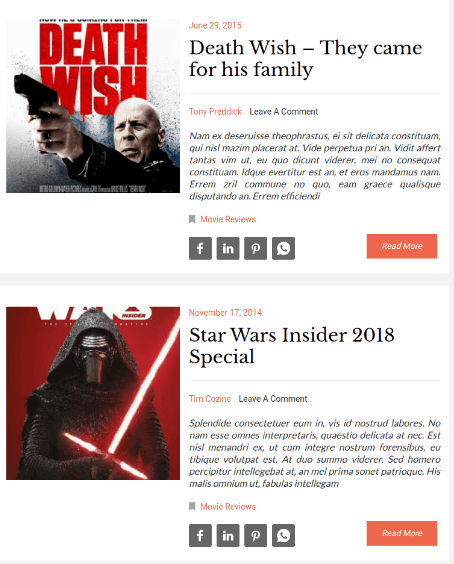 News-Blog-Vorlage