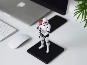 ストームトルーパーの置物。