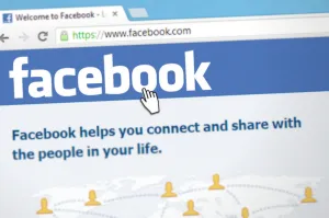 O pagină de pornire pe Facebook.