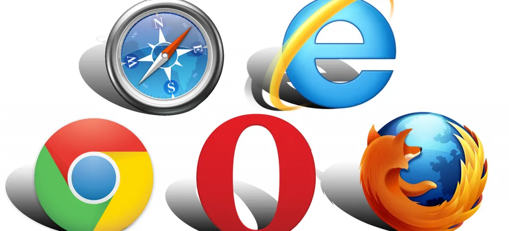 Icone dei principali browser.