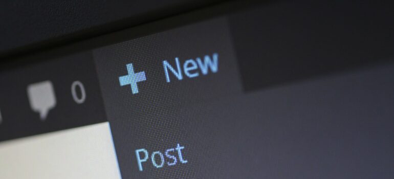 + WordPress 관리 표시줄에 새 도구가 열렸습니다.