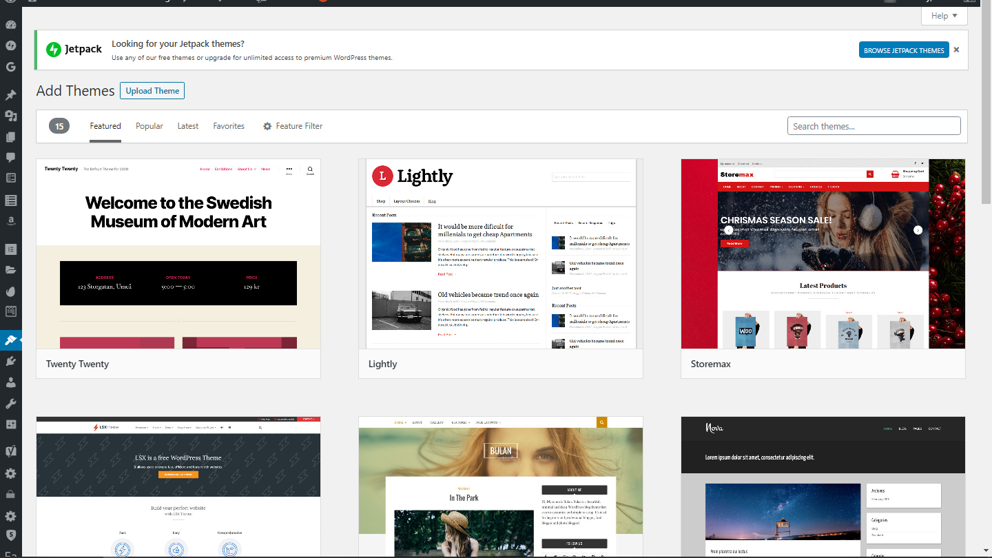 wix atau wordpress - direktori tema wix or wordpress - themes directory