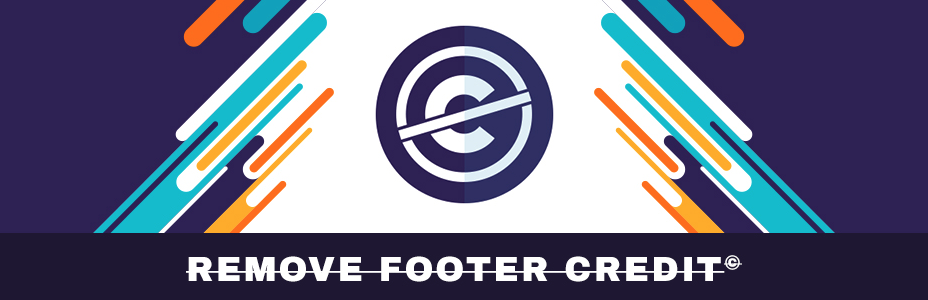 Hapus plugin Kredit Footer
