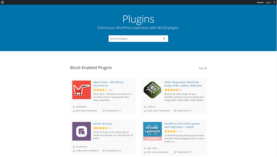 Plugin dan tema Worpress untuk menyesuaikan situs web Anda