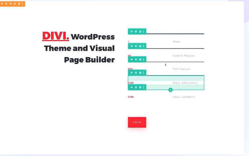 DiviWordPressテーマとビジュアルページビルダー