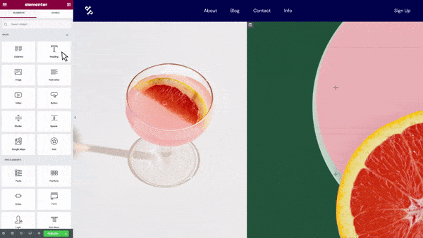 Mengedit WordPress dengan Elementor