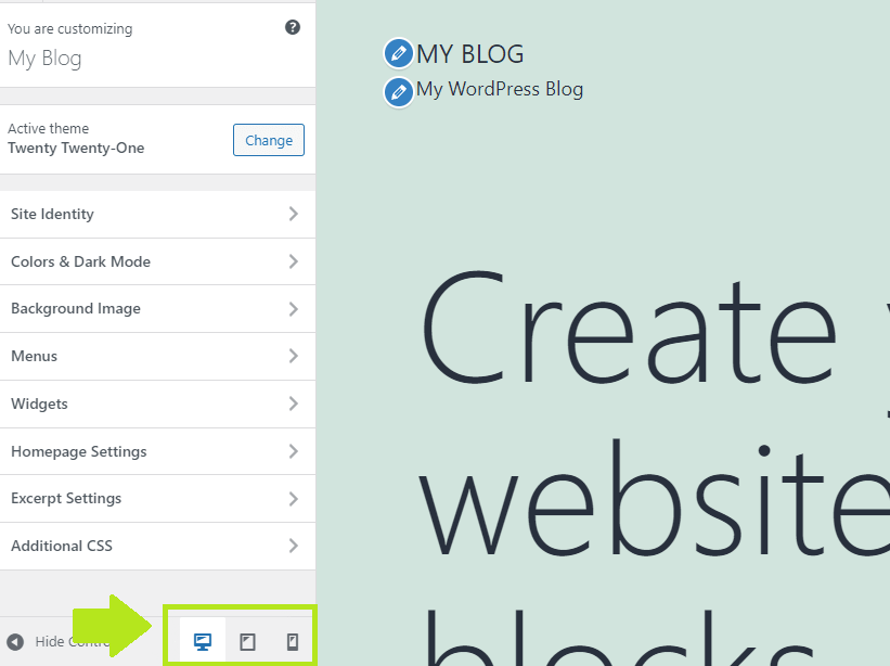 Cara mengedit versi seluler situs web WordPress dengan Customizer