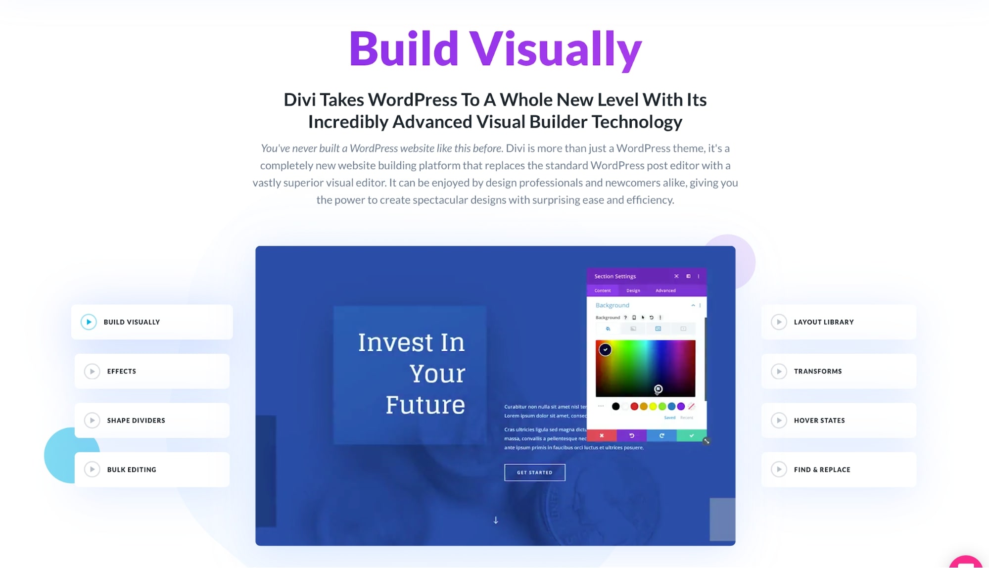Situs web Divi