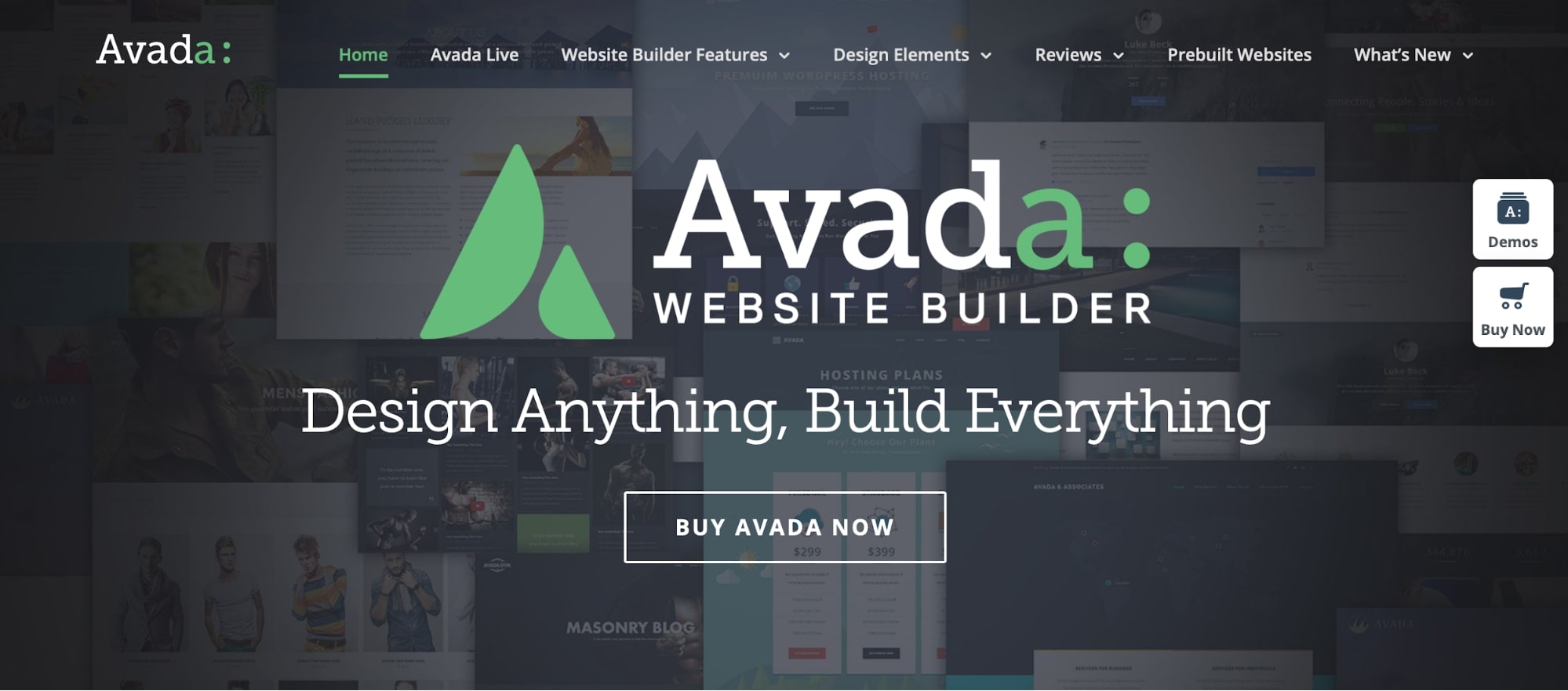 Situs web Avada