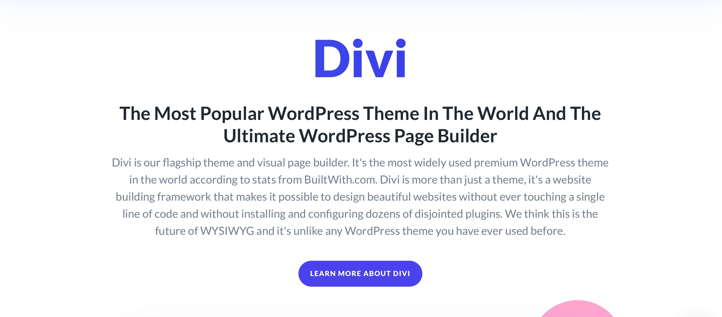 Situs web Divi