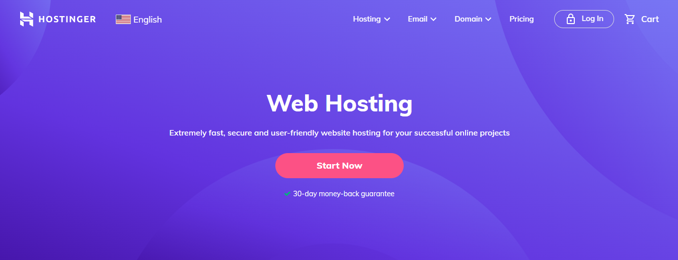 Hostinger 共享虚拟主机页面