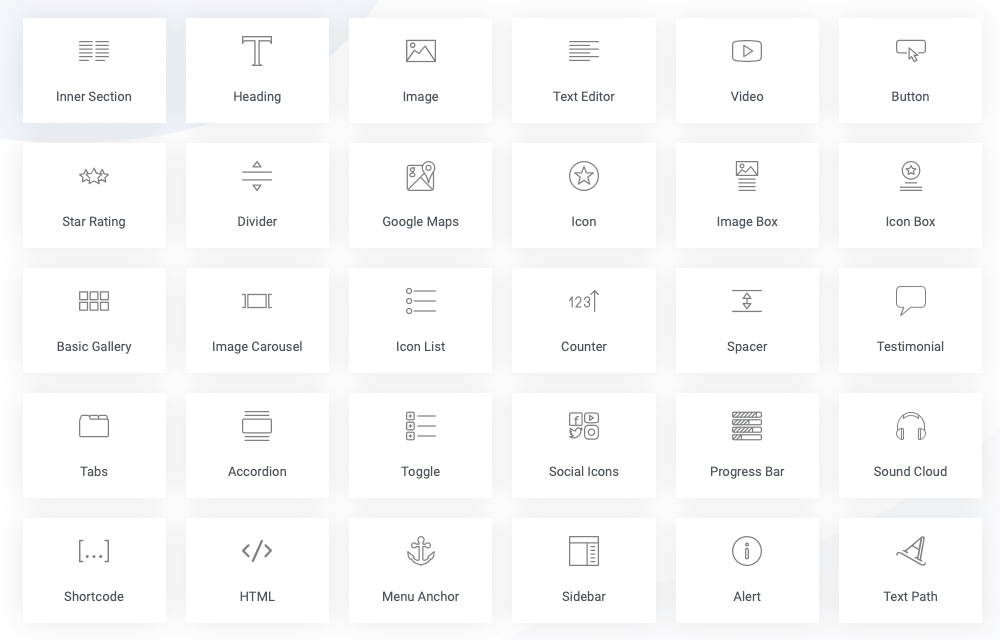 Widget Elemen