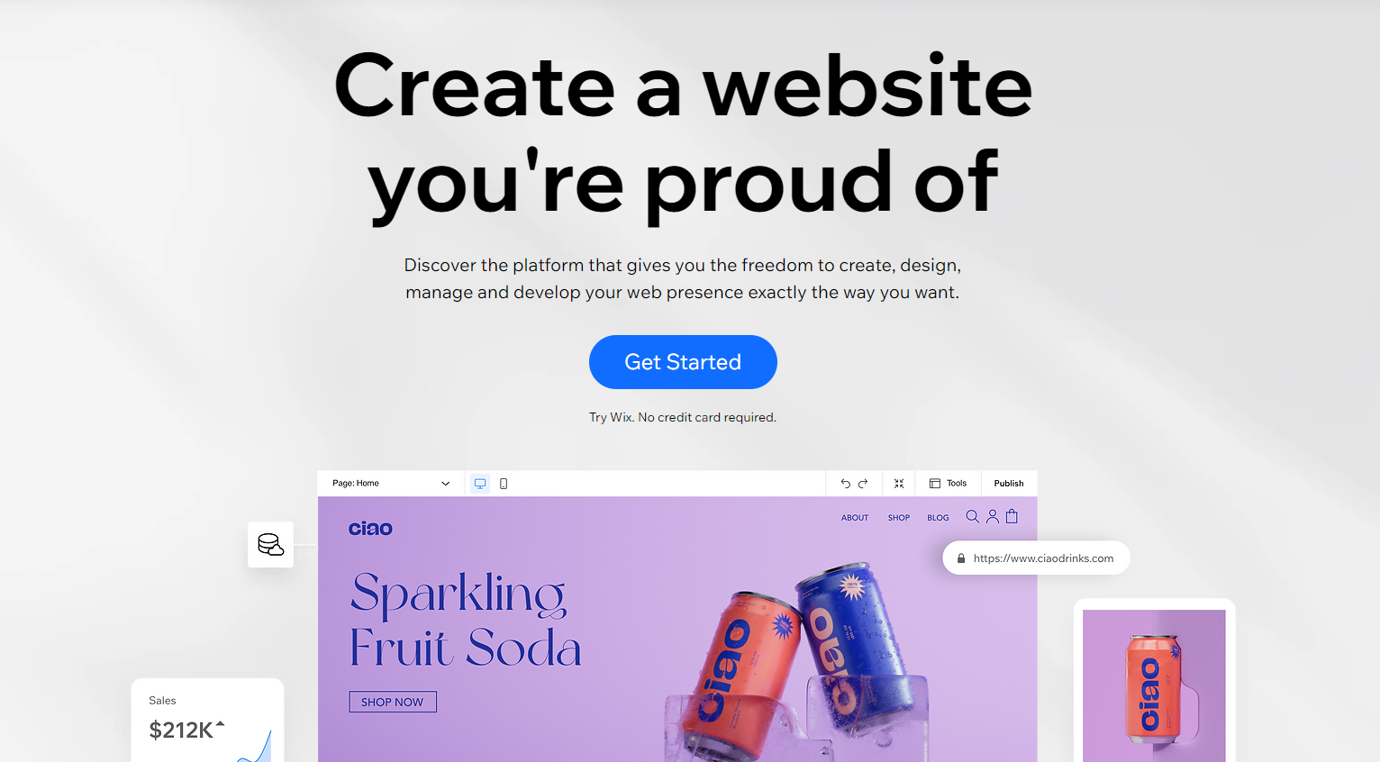 Wix-Homepage