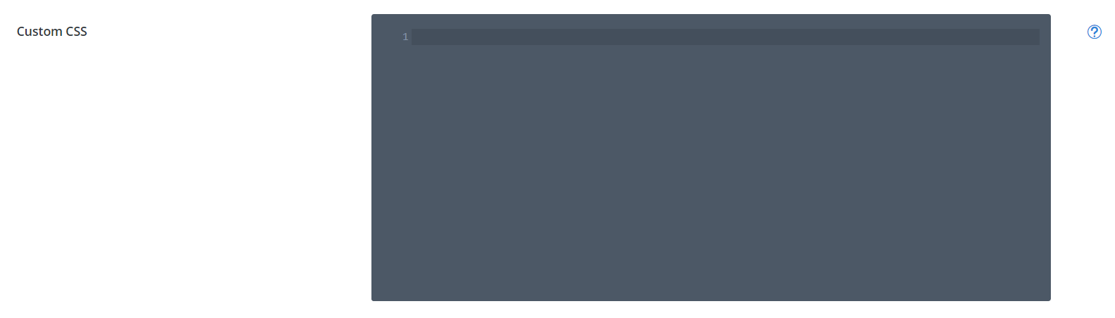 Divi benutzerdefinierte CSS-Einstellungen