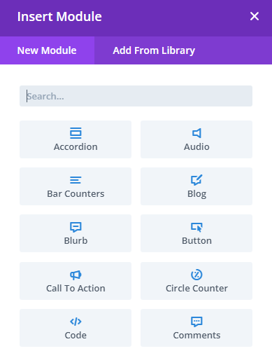 Divi-Module