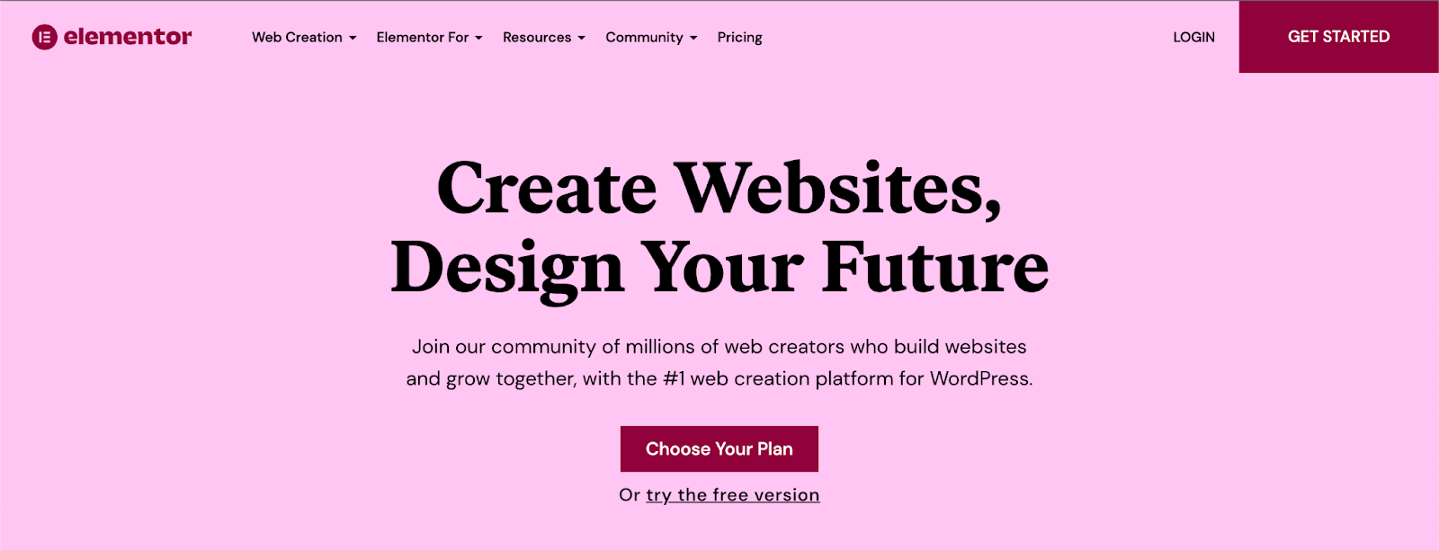 Elementor-Homepage